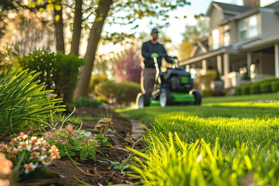 small lawnmower